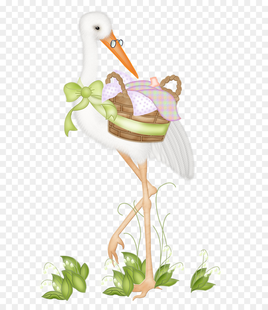 Cigogne，Panier PNG