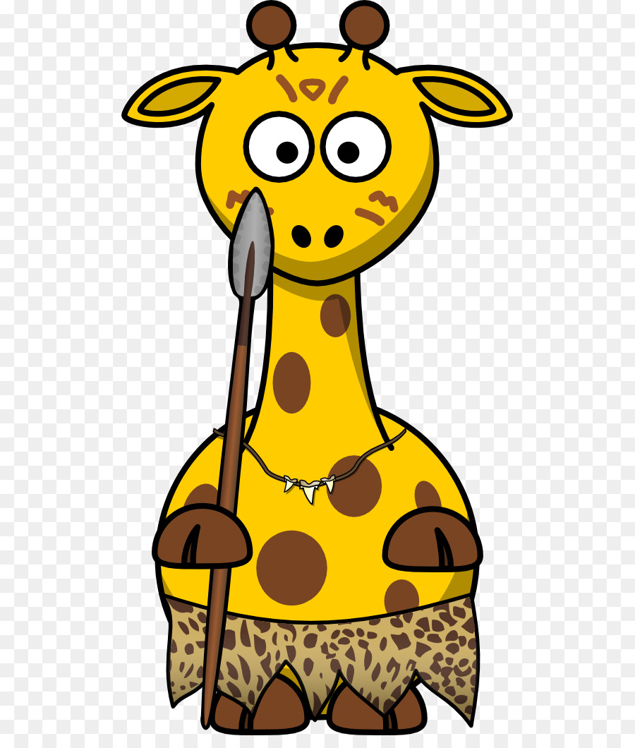 Girafe De Dessin Animé，Lance PNG