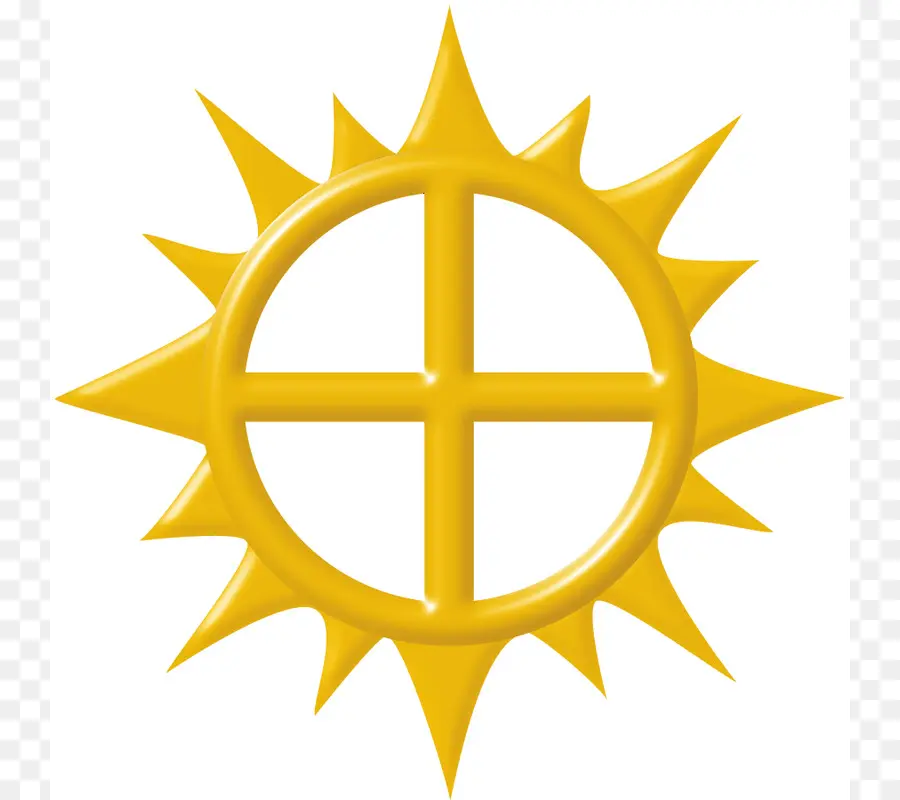 Symbole Du Soleil，Jaune PNG