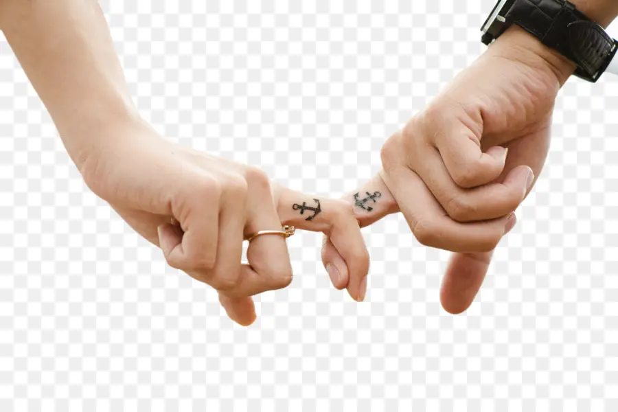 Tatouages ​​​​d'ancre，Couple PNG