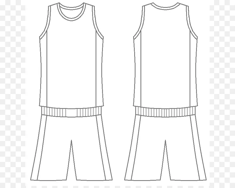 Kit De Basket Ball，Vêtements De Sport PNG