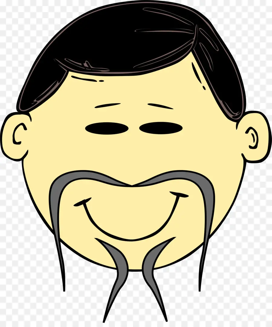 Visage Souriant，Dessin Animé PNG