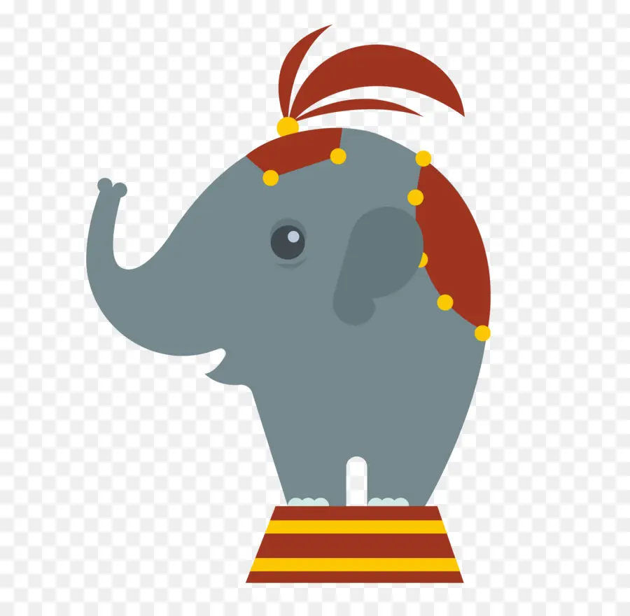 Éléphant，Dessin Animé PNG