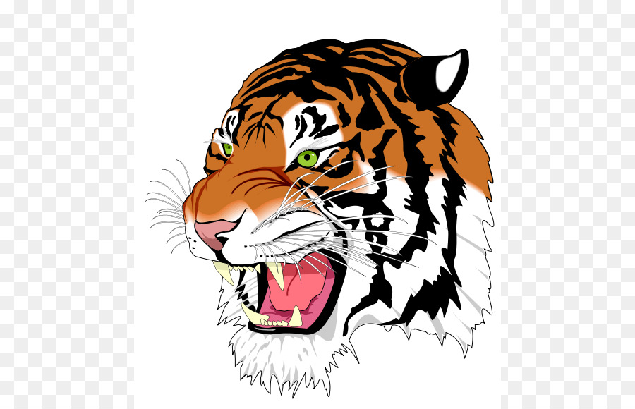 Tigre，Graphiques Vectoriels évolutifs PNG
