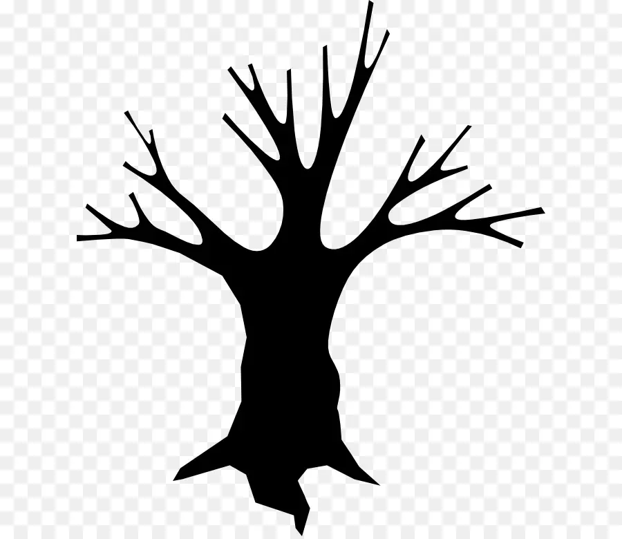 Arbre，Silhouette PNG