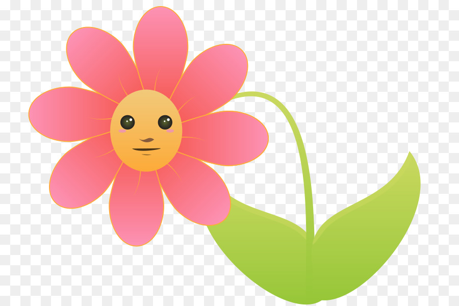 Fleur De Dessin Animé，Rose PNG