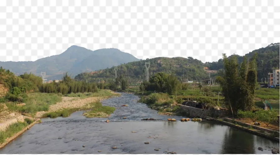 Rivière，Montagnes PNG