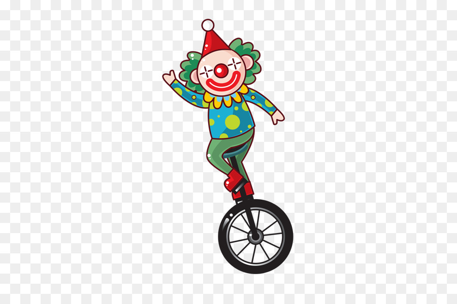 Clown，Monocycle PNG