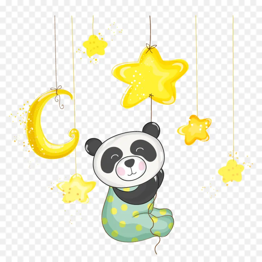 Panda Géant，Douche De Bébé PNG