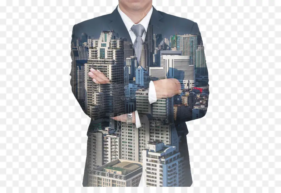 Homme D'affaires，Paysage Urbain PNG