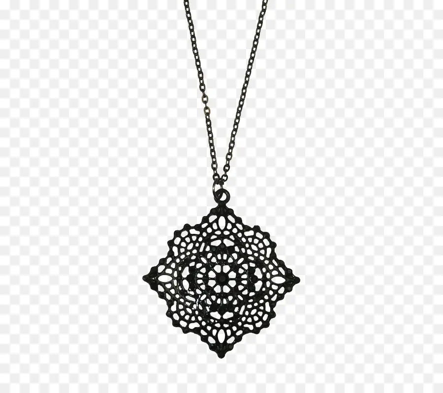 Collier Noir，Pendentif PNG