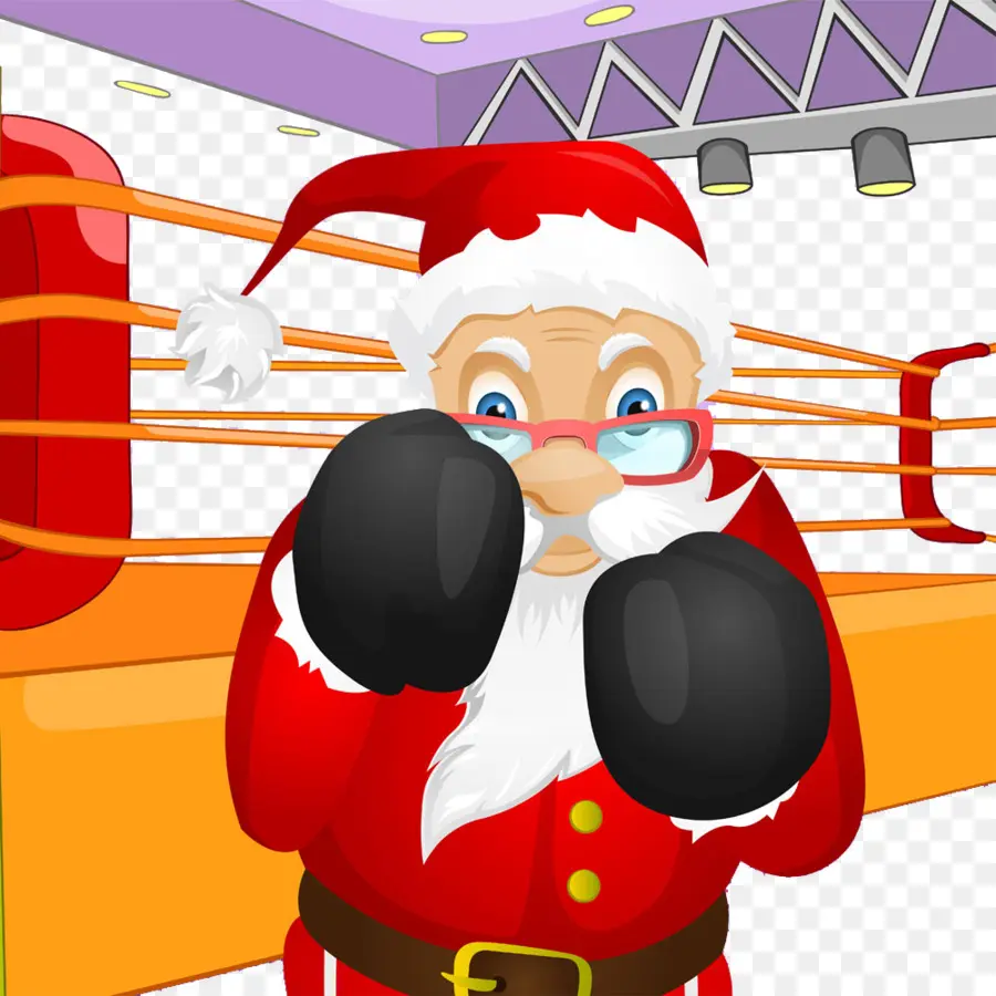 Le Père Noël，Boxe PNG