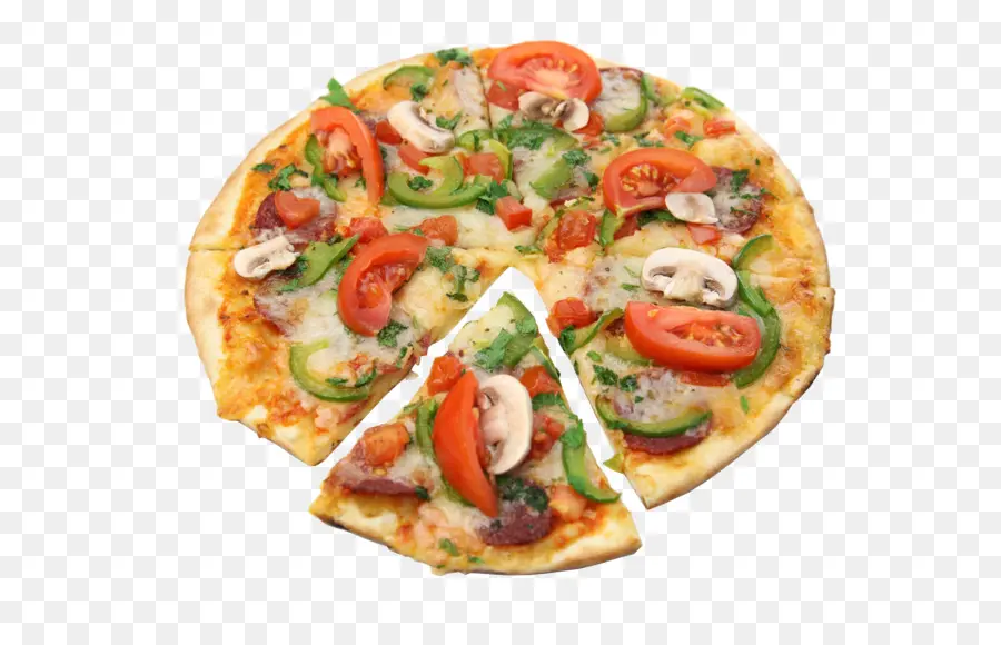 Tranche De Pizza，Tomate PNG