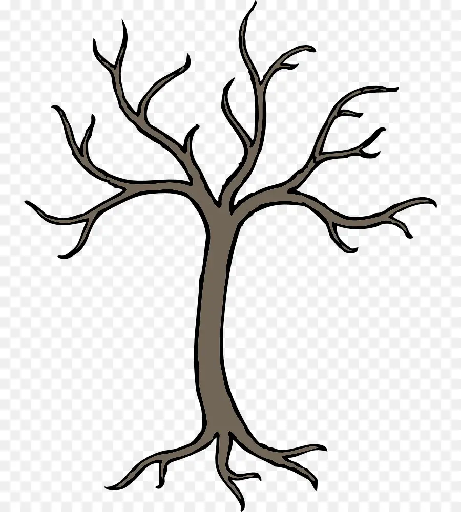 Arbre Avec Des Racines，Usine PNG