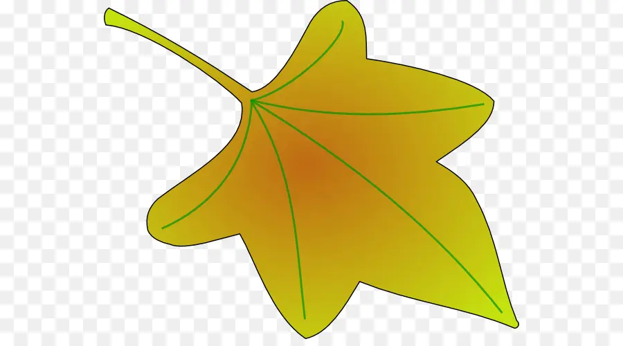 Feuille Jaune，Automne PNG