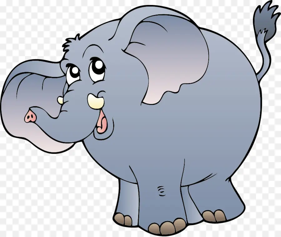 Éléphant Mignon，Dessin Animé PNG