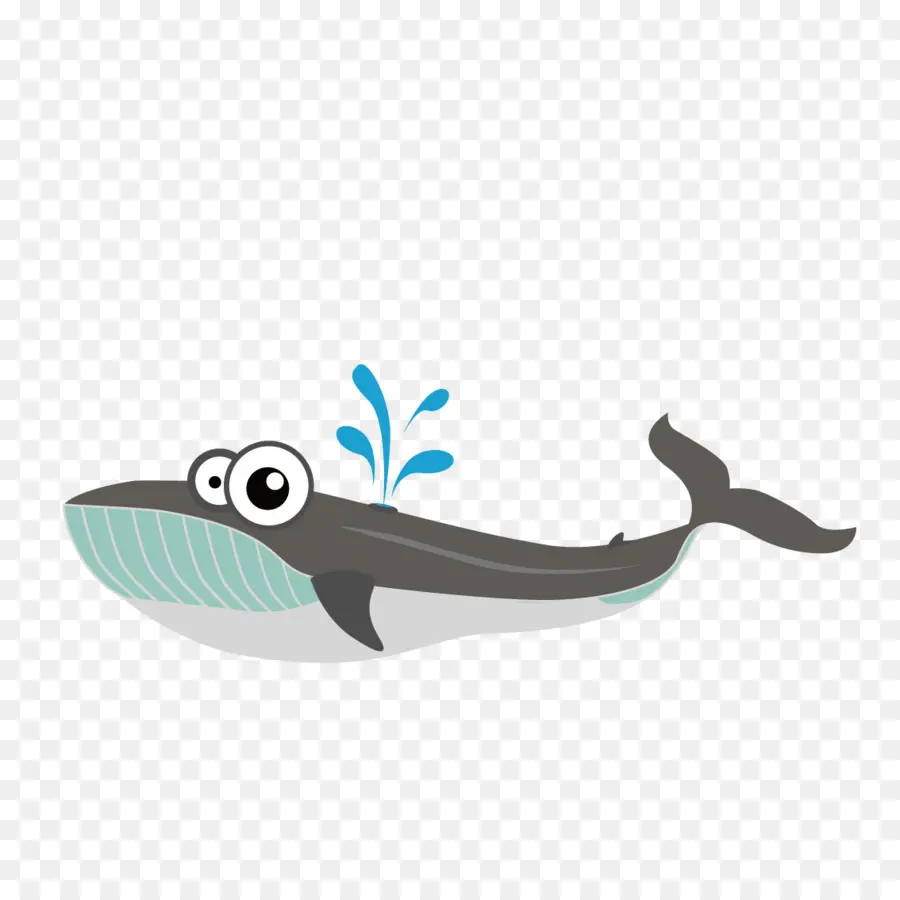 Baleine De Dessin Animé，Eau PNG