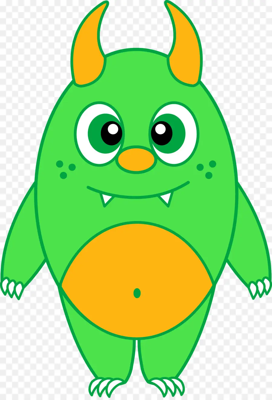 Monstre Vert，Dessin Animé PNG