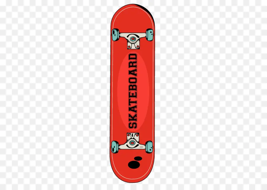 Planche à Roulettes Rouge，Skateboard PNG