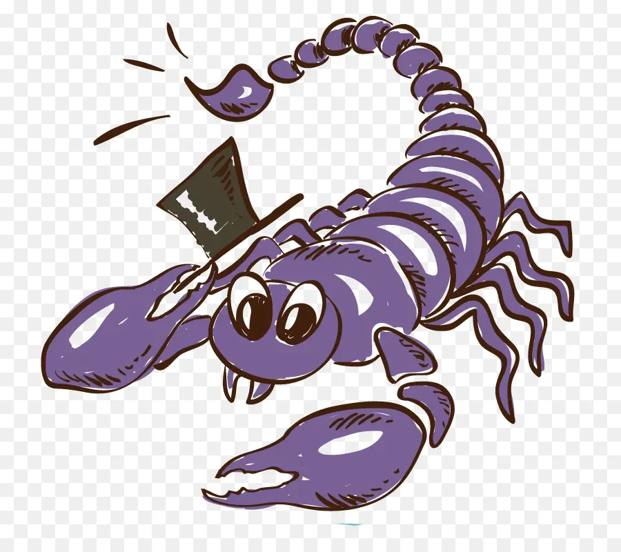 Scorpion，Violet PNG