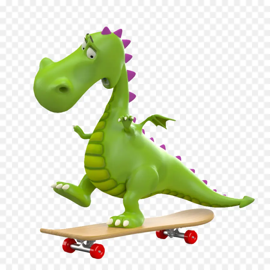 Dragon Vert，Skateboard PNG