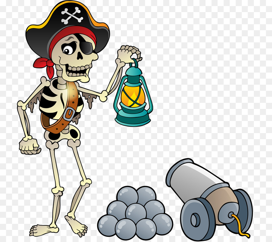 Pirate Squelette，Pirate PNG