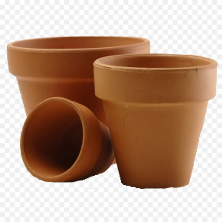 Pots En Argile，Jardinage PNG