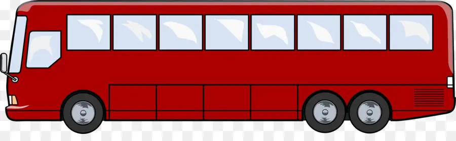 Bus，Rouge PNG