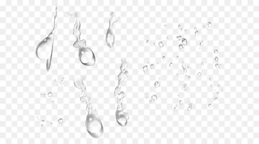 Gouttelettes D'eau，Liquide PNG