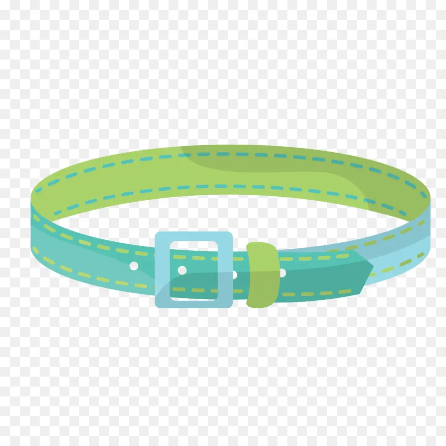 Ceinture Verte Et Bleue，Boucle PNG