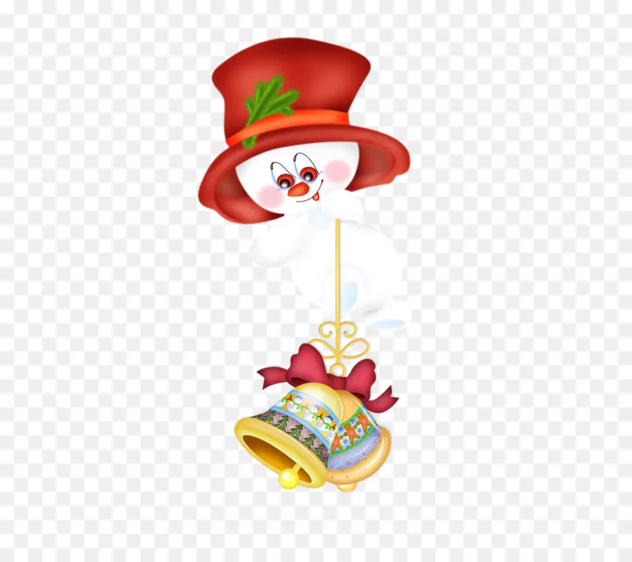 Bonhomme De Neige，Cloche PNG