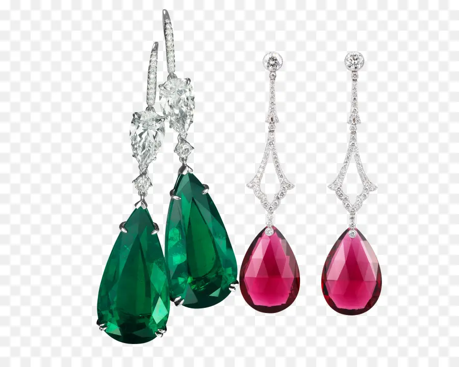 Boucles D'oreilles，Vert PNG