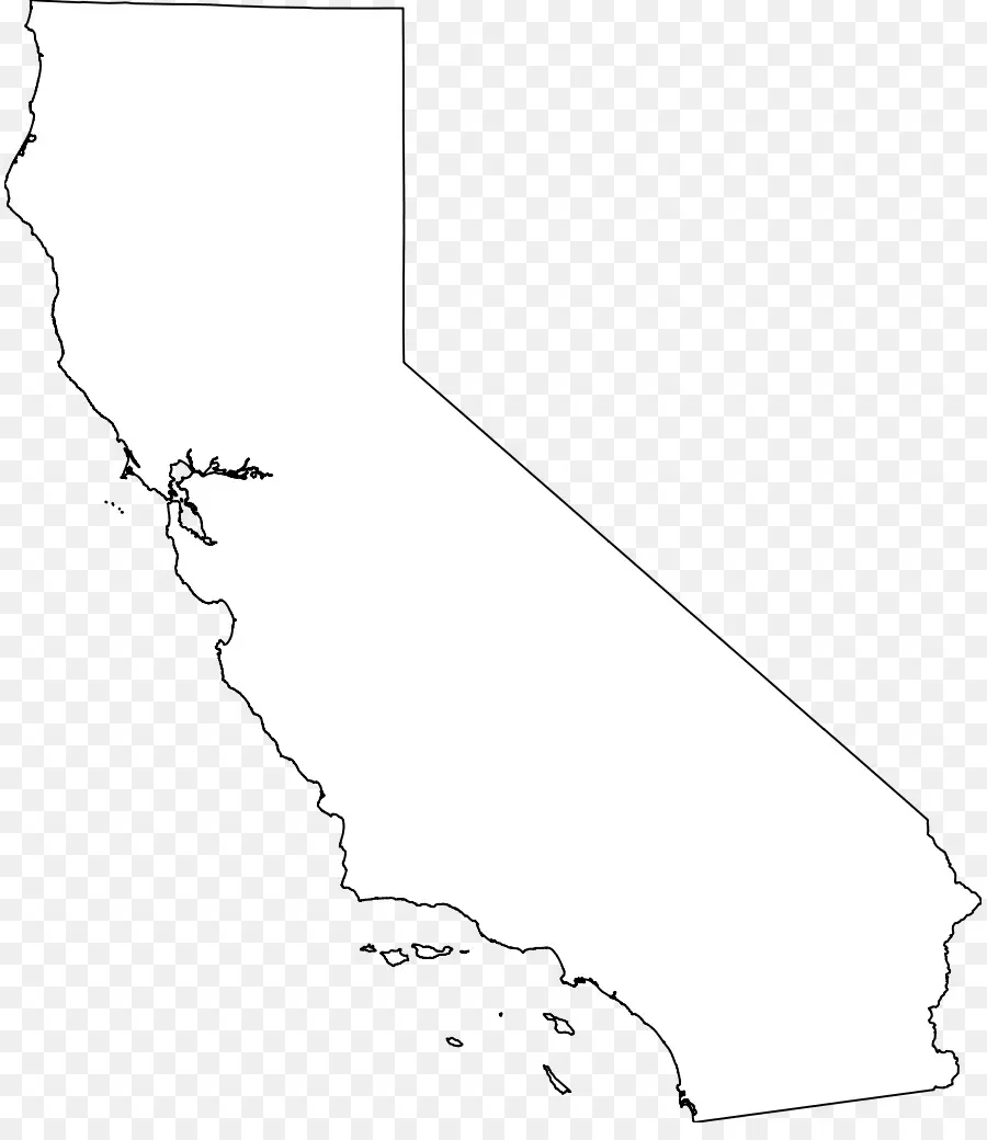 La Californie，Blanc PNG