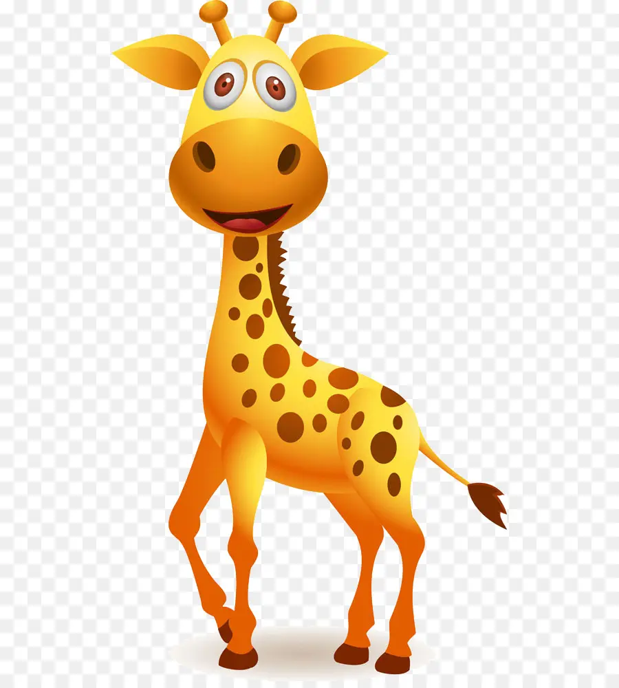 Girafe De Dessin Animé，Animal PNG