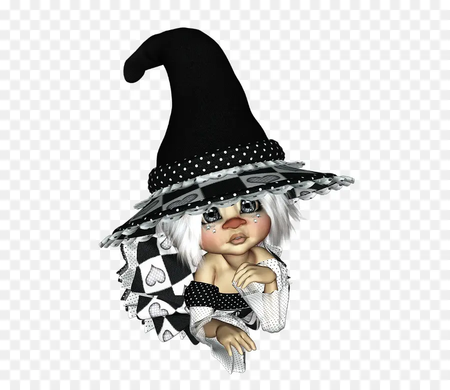 Sorcière Mignonne，Chapeau PNG