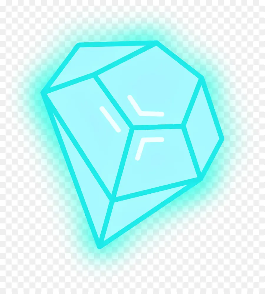 Cristal，Bleu PNG