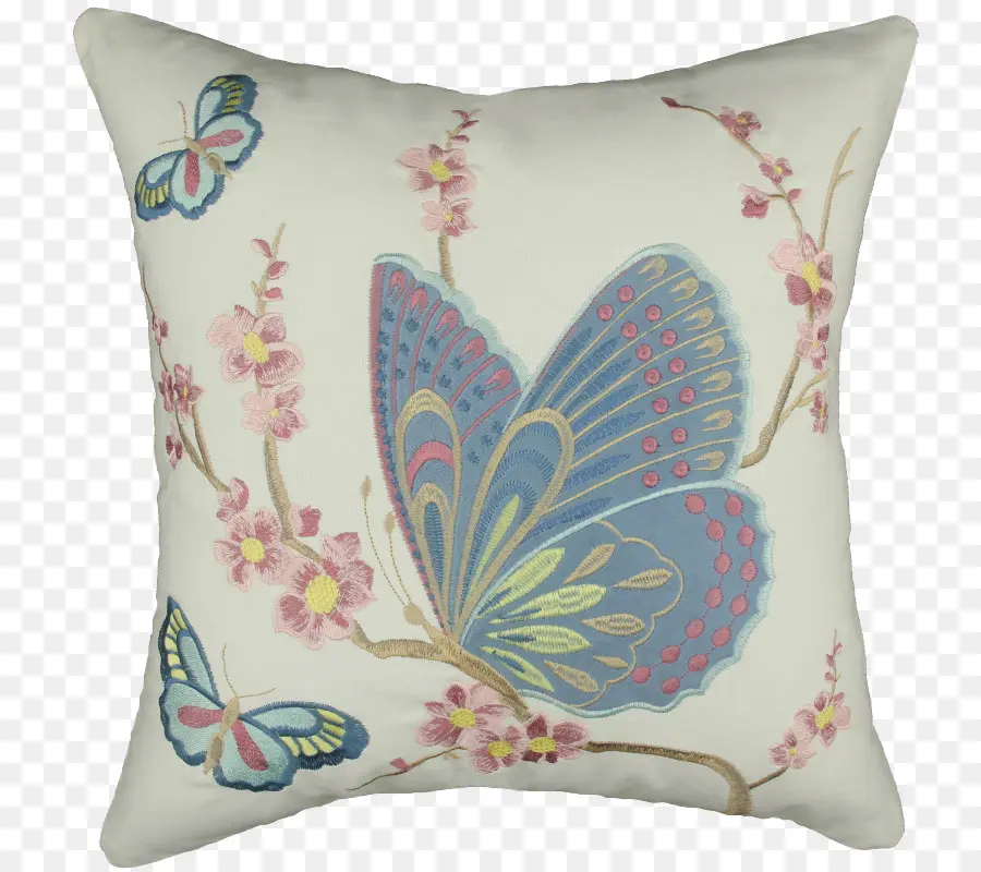 Oreiller Papillon，Coussin PNG