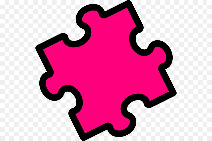 Pièce De Puzzle Rouge，Puzzle PNG