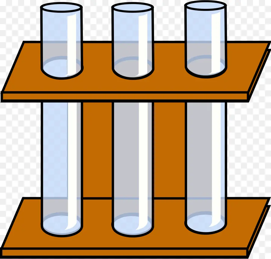 Tube à Essai，Portoir Pour Tubes à Essais PNG