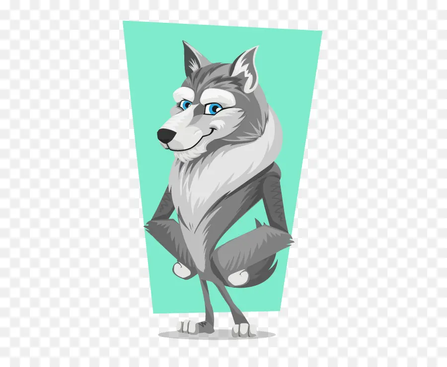 Loup De Dessin Animé，Animal PNG