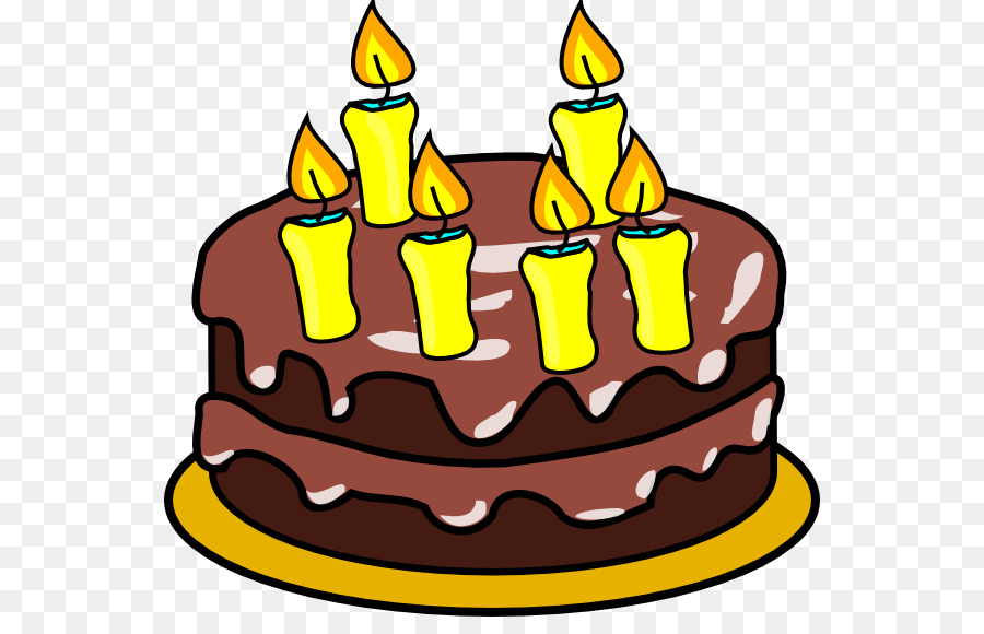 Gâteau D Anniversaire，Gâteau Au Chocolat PNG