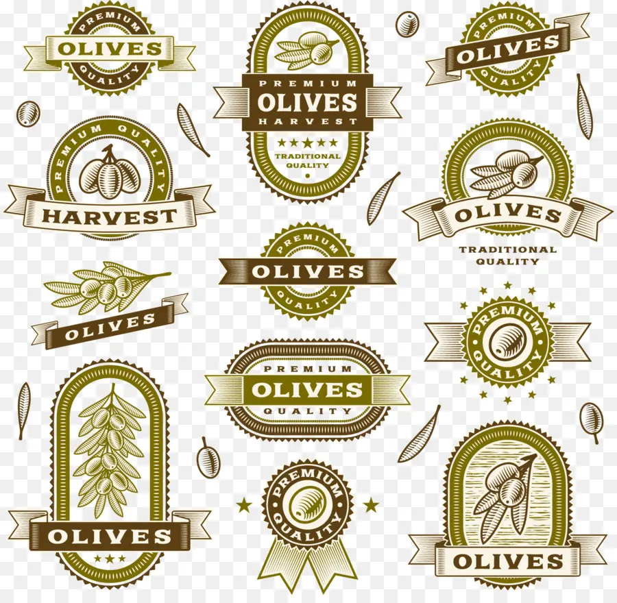 Étiquettes D'olives，Olives PNG