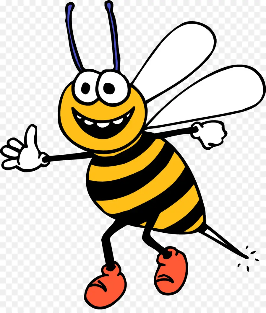 Abeille De Dessin Animé，Insecte PNG