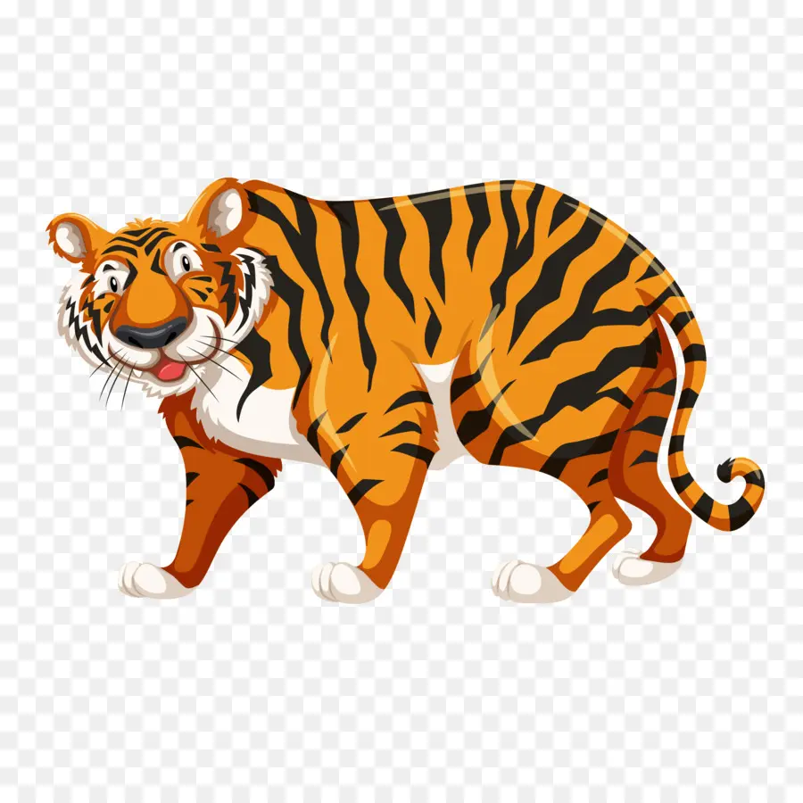 Tigre，Rayures PNG