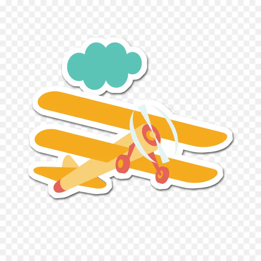 Avion Jaune，Nuage PNG