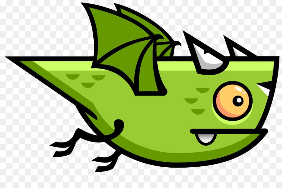 Dragon De Dessin Animé Vert，Dragon PNG