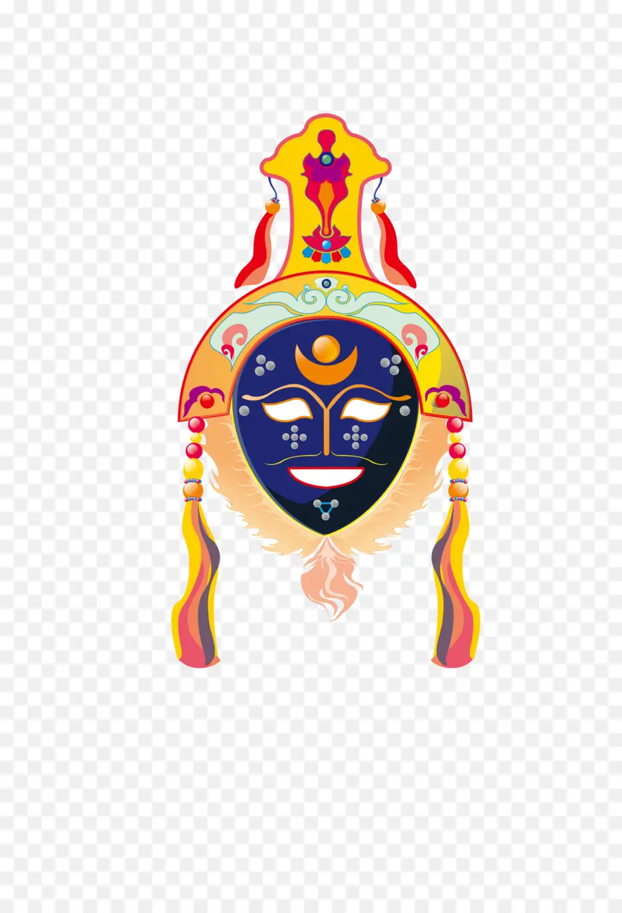 Masque Traditionnel，Affronter PNG