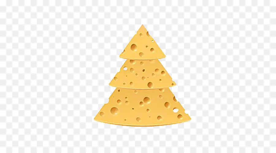 Arbre De Noël，Fromage PNG