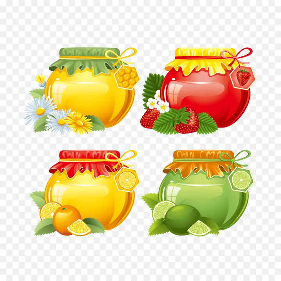 Pots De Confiture，Fruit PNG