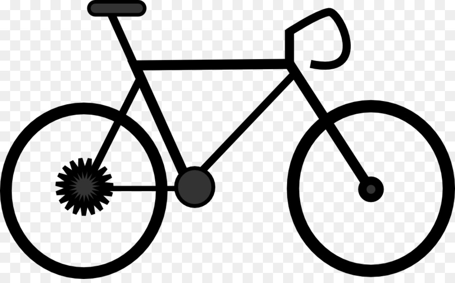 bicyclette dessin noir et blanc